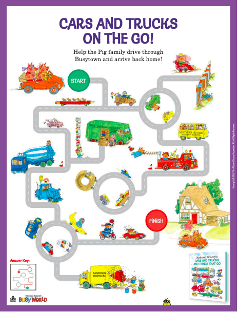 Cars and Trucks on the Go!